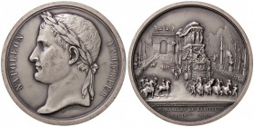 MEDAGLIE - NAPOLEONICHE - Napoleone I, Imperatore (1804-1814) - Medaglia 1840 - Funerale dell'Imperatore (AG g. 124) Opus: Montagny Ø 59ARGENT sul bor...