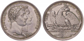 MEDAGLIE - NAPOLEONICHE - Napoleone I, Imperatore (1804-1814) - Medaglia A. XIII - Incoronazione AG Opus: Fernet Ø 35 Segnetti al bordo
 Segnetti al ...