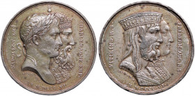 MEDAGLIE - NAPOLEONICHE - Napoleone I, Imperatore (1804-1814) - Medaglia 1806 MB Ø 40 Colpetti
 Colpetti
BB+