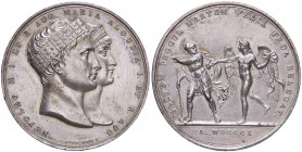 MEDAGLIE - NAPOLEONICHE - Napoleone I, Imperatore (1804-1814) - Medaglia 1810 - Matrimonio con Maria Luisa MB Opus: Manfredini Ø 42 Segnetti
 Segnett...