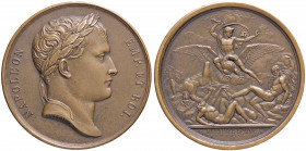 MEDAGLIE - NAPOLEONICHE - Napoleone I, Imperatore (1804-1814) - Medaglia 1806 AE Opus: Andrieu Ø 41BRONZE sul bordo
 BRONZE sul bordo - 
qFDC