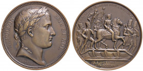 MEDAGLIE - NAPOLEONICHE - Napoleone I, Imperatore (1804-1814) - Medaglia 1806 AE Opus: Andrieu Ø 41BRONZE sul bordo
 BRONZE sul bordo - 
qFDC