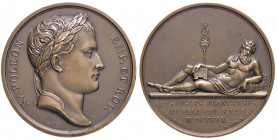 MEDAGLIE - NAPOLEONICHE - Napoleone I, Imperatore (1804-1814) - Medaglia 1809 AE Opus: Andrieu Ø 41BRONZE sul bordo Segno sul bordo
 BRONZE sul bordo...