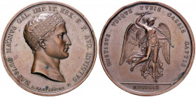MEDAGLIE - NAPOLEONICHE - Napoleone I, Imperatore (1804-1814) - Medaglia 1809 - Battaglia di Wagram AE Opus: Manfredini Ø 40 Colpetti
 Colpetti
qSPL...