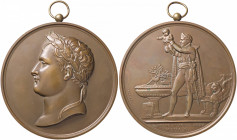 MEDAGLIE - NAPOLEONICHE - Napoleone I, Imperatore (1804-1814) - Medaglia 1811 - Battesimo del Re di Roma AE Ø 113BRONZE sul bordo
 BRONZE sul bordo -...