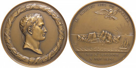 MEDAGLIE - NAPOLEONICHE - Napoleone I, Imperatore (1804-1814) - Medaglia 1821 - Morte di Napoleone AE Ø 68BRONZE sul bordo
 BRONZE sul bordo - 
FDC