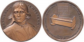 MEDAGLIE - NAPOLEONICHE - Napoleone I, Imperatore (1804-1814) - Medaglia 1969 - Bicentenario della nascita AE Ø 83CUIVRE 1976 sul bordo
 CUIVRE 1976 ...