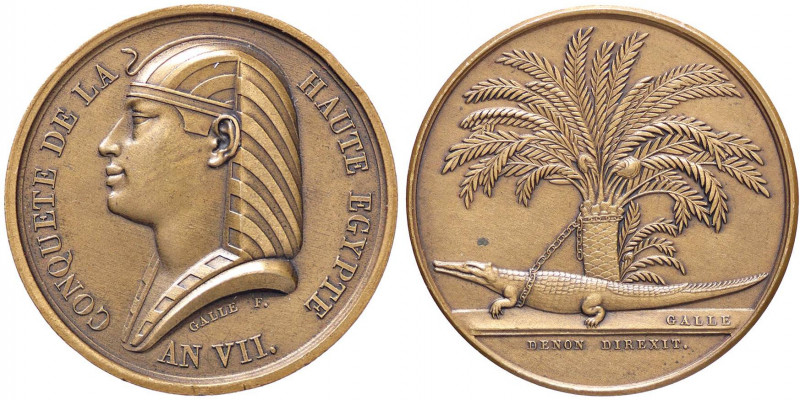 MEDAGLIE - NAPOLEONICHE - Napoleone I, Imperatore (1804-1814) - Medaglia AN VII ...