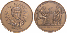 MEDAGLIE - NAPOLEONICHE - Napoleone I, Imperatore (1804-1814) - Medaglia ORIENS AE Ø 68BRONZE 1989 sul bordo
 BRONZE 1989 sul bordo -
qFDC