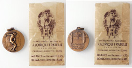 MEDAGLIE - FASCISTE - Medaglia OND - Dopolavoro Provinciale Bologna AE Ø 28 Con bustina F.lli Orioli
 Con bustina F.lli Orioli
FDC