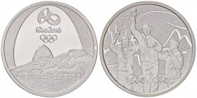 MEDAGLIE ESTERE - BRASILE - Repubblica - Medaglia Rio 2016 (AG g. 27) Ø 40AG925 In confezione
 AG925 - In confezione
FS