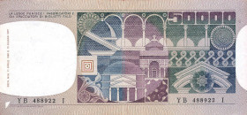CARTAMONETA - BANCA d'ITALIA - Repubblica Italiana (monetazione in lire) (1946-2001) - 50.000 Lire - Volto di donna 11/04/1980 Alfa 898; Lireuro 79D C...