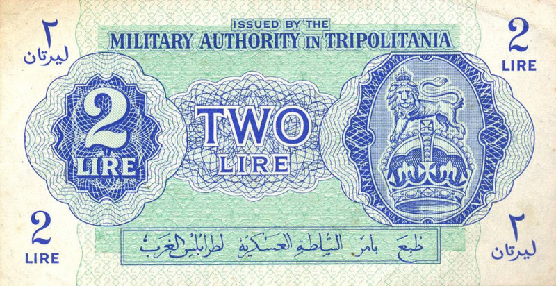 CARTAMONETA - COLONIE ED OCCUPAZIONI DI TERRITORI ITALIANI - Military Authority ...