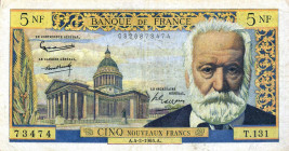 CARTAMONETA ESTERA - FRANCIA - Quinta Repubblica (1959) - 5 Franchi 4/02/1965 Kr. 141
bel BB