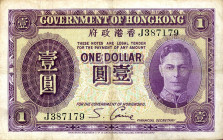 CARTAMONETA ESTERA - HONG KONG - Giorgio VI (1936-1952) - Dollaro
qBB