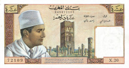 CARTAMONETA ESTERA - MAROCCO - Al Hasan II (1962-1999) - 10 Dirhams Pressato
 Pressato
qSPL