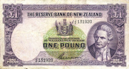 CARTAMONETA ESTERA - NUOVA ZELANDA - Elisabetta II (1952) - Dollaro (1940-67) Pick 159
qBB