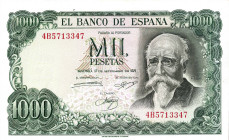 CARTAMONETA ESTERA - SPAGNA - Francesco Franco Caudillo (1939-1975) - 1.000 Pesetas 17/09/1971 (1974) Pick 154
SPL+