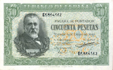CARTAMONETA ESTERA - SPAGNA - Francesco Franco Caudillo (1939-1975) - 50 Pesetas 09/01/1940 (1943) Pick 117
SPL