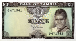 CARTAMONETA ESTERA - ZAMBIA - Repubblica - Kwacha (1968) Pick 5
qFDS