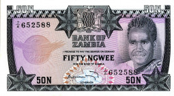 CARTAMONETA ESTERA - ZAMBIA - Repubblica - 50 Ngwee (1973) Pick 14
FDS