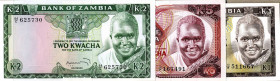 CARTAMONETA ESTERA - ZAMBIA - Repubblica - Serie 3 valori
 3 valori -
FDS