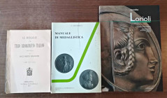 BIBLIOGRAFIA NUMISMATICA - LIBRI Insieme di 3 libri sulla medaglistica
Buono