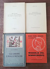 BIBLIOGRAFIA NUMISMATICA - LIBRI Insieme di 4 libri di monete/medaglie
Ottimo