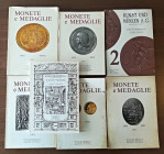 BIBLIOGRAFIA NUMISMATICA - CATALOGHI D'ASTA Kunst und Munzen, 7 cataloghi diversi
Buono