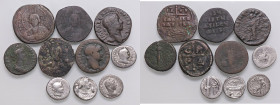 LOTTI - Imperiali Lotto di 10 monete
med. MB