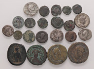 LOTTI - Imperiali 18 monete, assieme a 2 bizantine e 2 repubblicane - Lotto di 22 monete
B÷MB