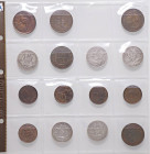LOTTI - Estere AUSTRALIA - Lotto di 15 monete, 5 in AG
MB÷BB+