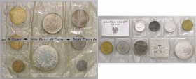 LOTTI - Estere AUSTRIA - Serie 1974 8 valori e Francia serie 1973 8 valori, lotto di 2 serie senza confezione esterna
FDC