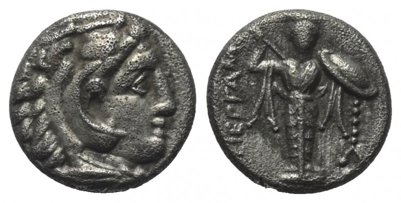 Mysien. Pergamon.

 Diobol (Silber). Ca. 310 - 282 v. Chr.
Vs: Kopf des jugen...