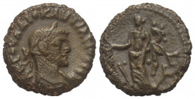 Ägypten. Alexandria. Diocletianus (284 - 305 n. Chr.).

 Tetradrachme (Billon). 286 / 287 n. Chr. (Jahr 3).
Vs: Büste mit Lorbeerkranz rechts.
Rs:...