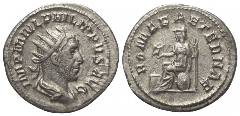 Philippus I. Arabs (244 - 249 n. Chr.).

 Antoninian (Silber). 245 - 247 n. Ch...