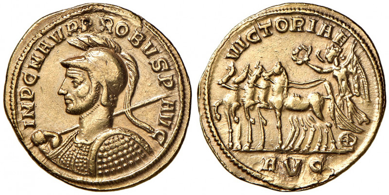 Probus 276 - 282
Römische Münzen. Aureus, Serdica, 5. Emission. Av.: IMP C M AVR...