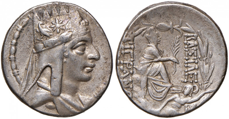 Tigranes II ‘the Great’, 95-56 BC
Armenien. Tetradrachme, Tigranokerta, circa 80...