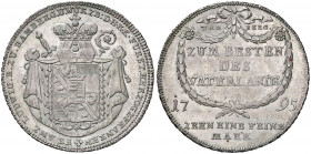 Franz Ludwig von Erthal 1779 - 1795
Deutschland, Bamberg. Taler, 1795. Nürnberg
28,13g
Dav. 1939 A, Krug 427
f.stgl
