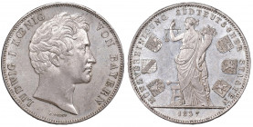 Ludwig I. 1825 - 1848
Deutschland, Bayern. Geschichtsdoppeltaler, 1837. "MÜNZVEREINIGUNG"
München
37,12g
AKS 98, J. 66, Thun 75
vz/stgl