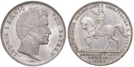 Ludwig I. 1825 - 1848
Deutschland, Bayern. Geschichtsdoppeltaler, 1839. "REITERSÄULE MAXIMILIAN'S I."
München
37,15g
AKS 100, J. 68, Thun 77
stgl