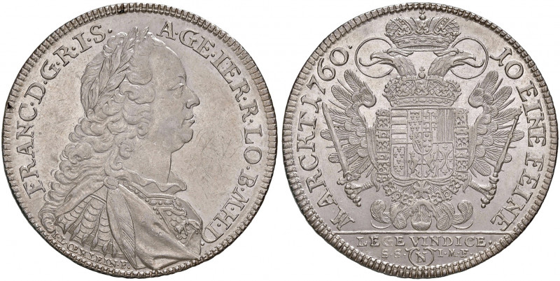 Franz Stephan 1745 - 1765
Deutschland, Nürnberg. Taler, 1760. Nürnberg
28,10g
Da...