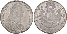 Franz Stephan 1745 - 1765
Deutschland, Nürnberg. Taler, 1760. Nürnberg
28,10g
Dav. 2486, Slg. Erl. 742
vz