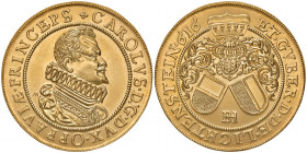 Franz Joseph II. 1938 - 1989
Liechtenstein. 10 Dukaten, M / CC. Nachprägungen / restrikes
München
35,05g
vergl. zu F. u. S. 3142.
stgl