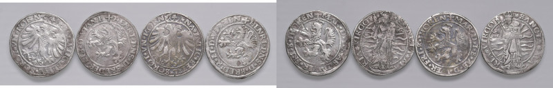 Hendrik van Brederode 1556 - 1558
Niederlande. 4x 1/4 Taler (AR batzeler of 5 Li...