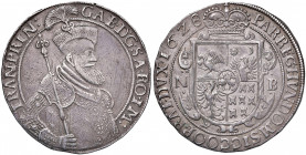 Gábor Bethlen 1613 - 1629
Ungarn, Siebenbürgen. Taler, 16Z8 N-B. Nagybanya
28,04g
Resch 462
min. justiert
f.vz/vz