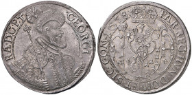 Georg Rakoczi II. 1648 - 1660
Ungarn, Siebenbürgen. Taler, 1658 N-B. Nagybanya
27,84g
Huszar 564b, Resch 133 A
f.stgl