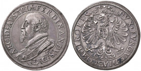 Erzherzog Ferdinand 1564 - 1595
2 Taler, o. Jahr. Hall
57,04g
MzA. Seite 49
Av.: kleiner Kratzer
f.vz