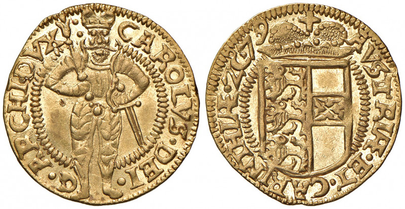 Erzherzog Carl 1564 - 1590
Dukat, (15)79. Klagenfurt
3,44g
MzA. Seite 65
vz