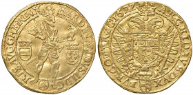Ferdinand II. 1619 - 1637
2 Dukaten, 1622. Wien
6,90g
MzA. Seite
ss